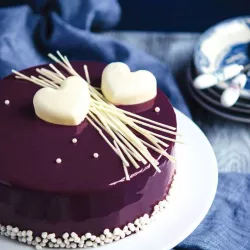 Mirror glaze violet, 300 g