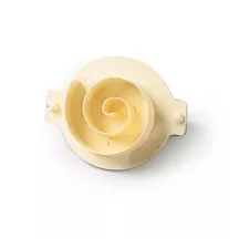 Dough stamp spiral for bread rolls