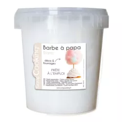 Ready-made candy floss white, 35g