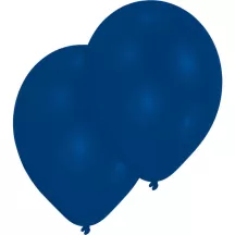 Blue balloons, 10 pieces