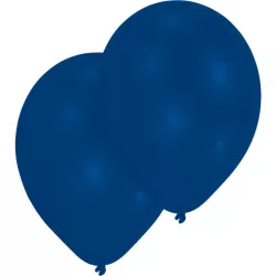 Ballons bleus, 10 pièces