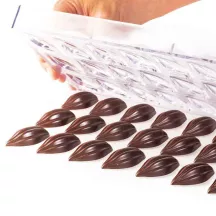 Stampo per praline Fava di cacao, 21 praline
