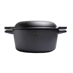 Cast iron bread pan with proofing basket, Ø 26 cm