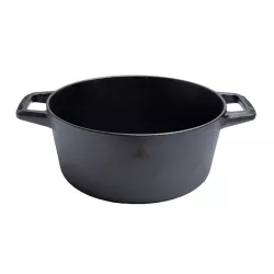 Gusseiserner Brotbacktopf mit Gärkorb, Ø 26 cm