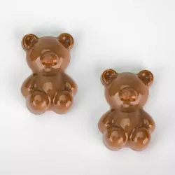 Polycarbonate praline mold "Bear", 20 pieces