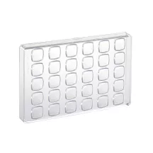 Pralinenform Pyramide aus Polycarbonat - 30 Mulden – 1343 3 mm