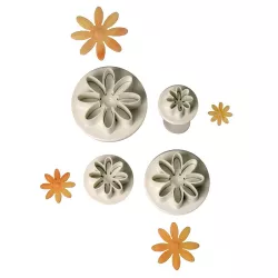 Ausstecher-Set Gänseblümchen, 4-teilig