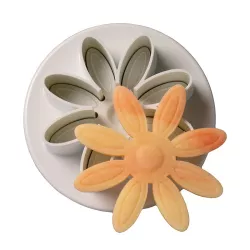 Daisy cookie cutter set, 4 pieces