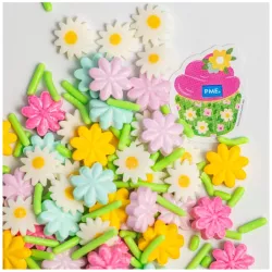 Scatter decor Colorful flower meadow, 60 g