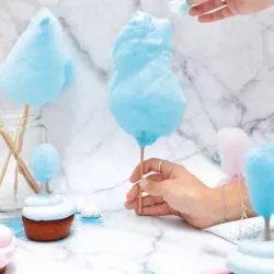 Ready-made cotton candy blue, 35g