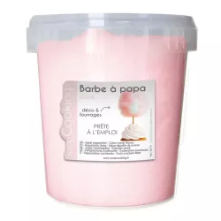 Barbe à papa rose prête à l'emploi, 35g