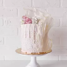 Drip cake glaze white, 315 g