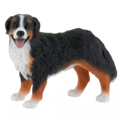 Bernese mountain dog play figure as a cake topper