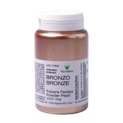 Peinture métallisée en poudre Bronze, 25 g