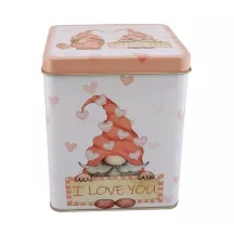 Cookie tin Love Be Mine, 120 x 120 x 145 mm