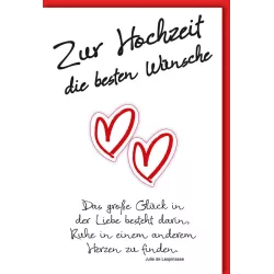 Wedding card best wishes