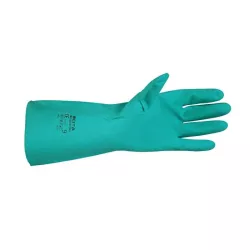 Protective gloves for lye, size M
