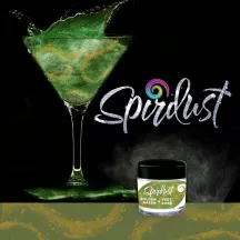Paillettes pour cocktails or-vert