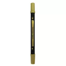 Gold food pen with two tips