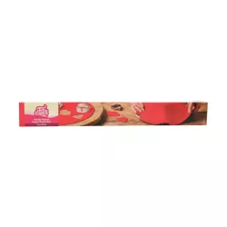 Round rolled out roll fondant - different colors