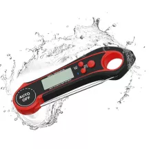 Digital thermometer, waterproof and foldable