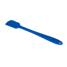 Silicone rubber scraper dark blue small long for deep vessels