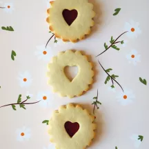 Linzer Cookie Cutter Set 4-Piece – Stainless Steel, Double-Sided