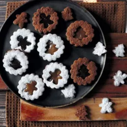 Linzer Ausstecher Set 4-teilig – Edelstahl, doppelseitig