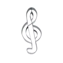Tagliabiscotti Chiave di violino, 10 cm