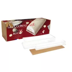 Christmas Bûche Set with Insert, ScrapCooking