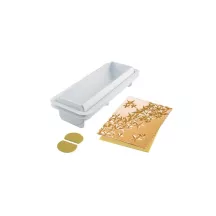 Starlight Bûche mold, Silikomart, 1200 ml