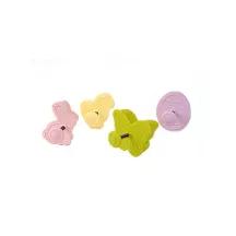 Ausstecher-Set Ostern mit Auswerfer, 4-teilig