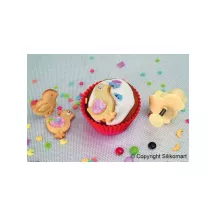 Cookie cutter set Easter with Ejector, 4-piece