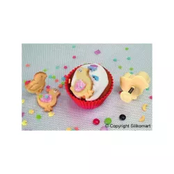 Set d'emporte-pièces de Pâques avec Éjecteur, 4 pièces