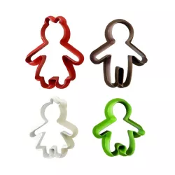 Cookie cutter set - Gingerbread family