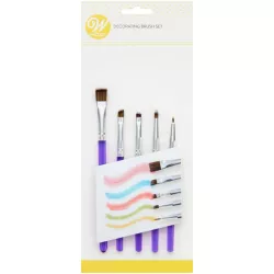 Set di pennelli decorativi 5 pezzi, Wilton