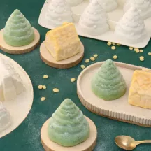 Silicone mold 3D Christmas Trees