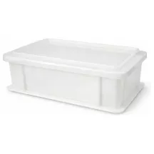 Scatola di fermentazione piccola con coperchio 30×20×10 cm – per impasto pizza, pane e lievitati | Cakelicious