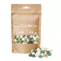 ScrapCooking Décoration en sucre Forêt enneigée 35 g – déco de Noël comestible