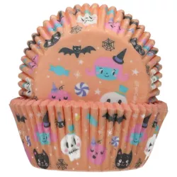 Pirottino per muffin Sweet Monsters – 48 pezzi, tentativi motivi Halloween | Cakelicious