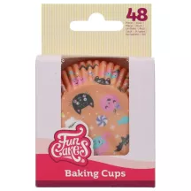 Pirottino per muffin Sweet Monsters – 48 pezzi, tentativi motivi Halloween | Cakelicious
