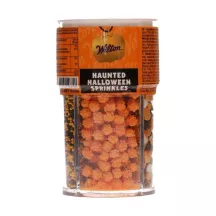 Sprinkle decor Halloween mix 4 in 1 – 4 Halloween Sprinkles varieties in orange and black | Cakelicious
