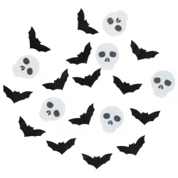 Wafer Edible decoration Halloween – edible bats and skull for cake and cupcake | Cakelicious