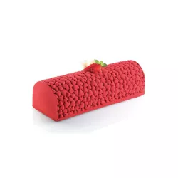 Bûche silicone mat Hearts, Silikomart