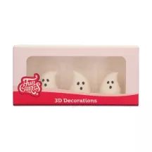 Halloween Sugar decoration 3D Ghost – spookily cute ghost figures ready to use instantly | Cakelicious