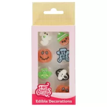 Halloween Decorazione di zucchero Spooky Kürbisse – 8 straordinarie figure di zucchero pronte all'uso | Cakelicious