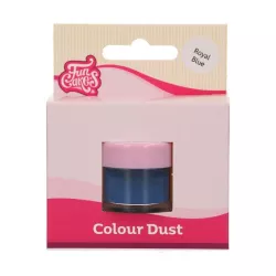 Colore in polvere blu reale - polvere colorante commestibile, secca o umida