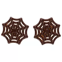 Chocolate Decorations Spider Web – 6 Edible Spider Webs for Cakes and Cupcakes | Cakelicious