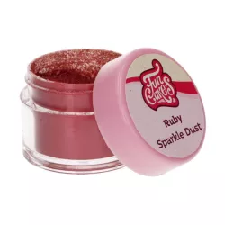 3.5 g di polvere glitterata "Rubino