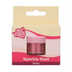 3.5 g di polvere glitterata "Rubino